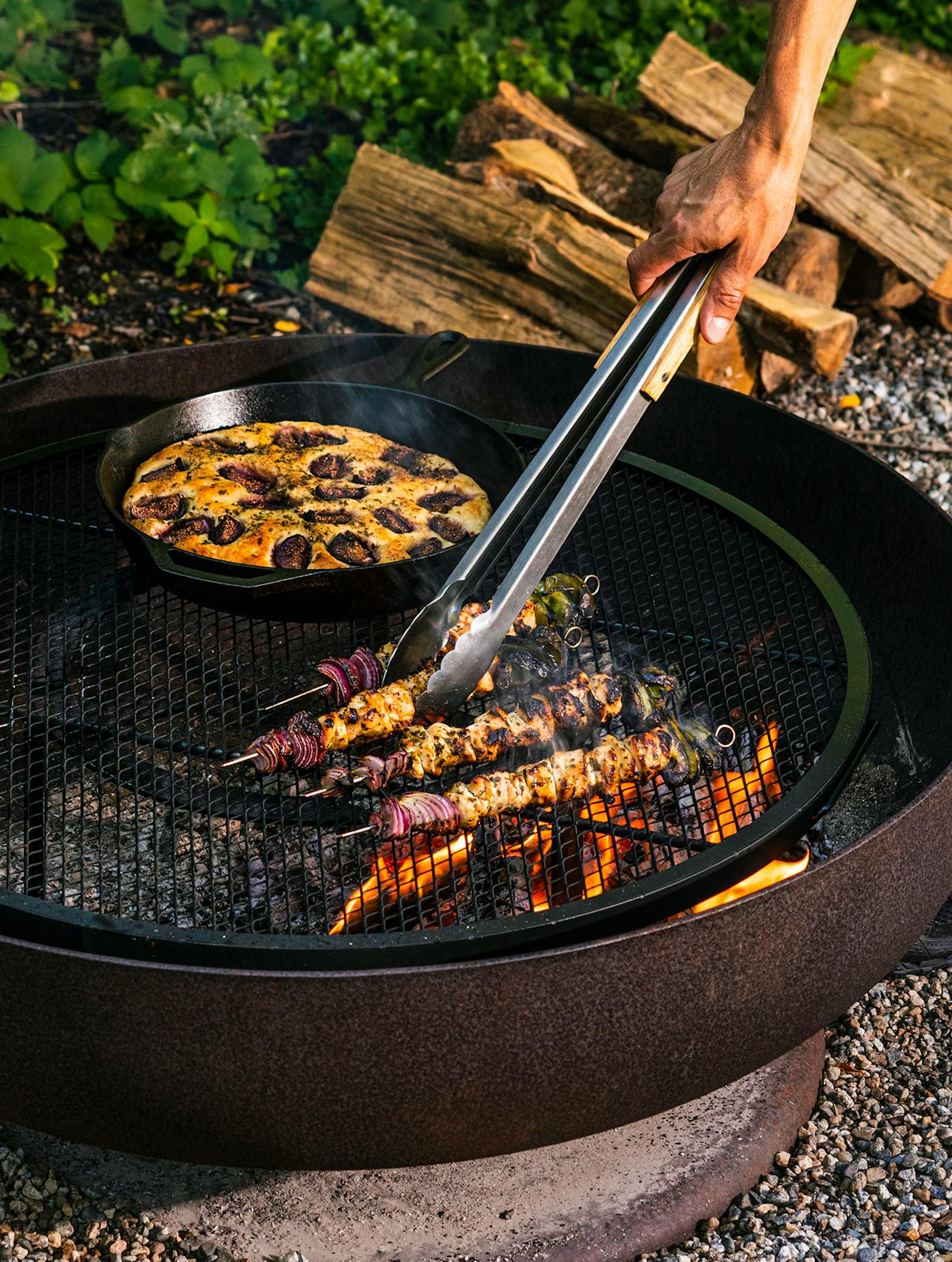 Grilled Chicken Souvlaki is a traditional — and flavorful — Greek dish. From "The Outdoor Cook: How to Cook Anything Outside," by America's Test Kitchen (2023, $30). Credit: Kevin White