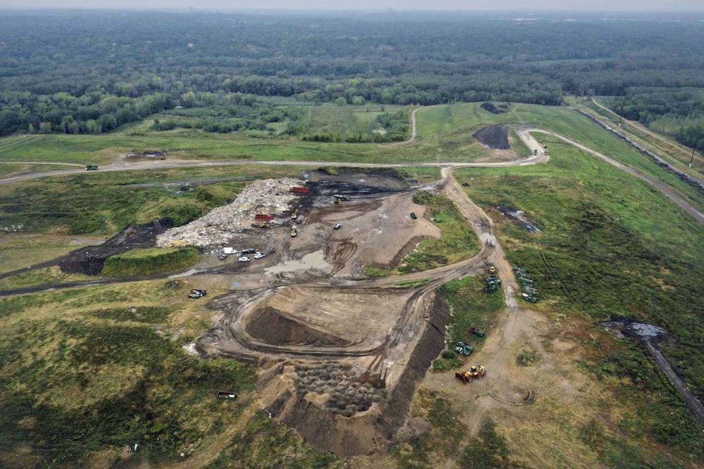 Waste Management's Burnsville landfill