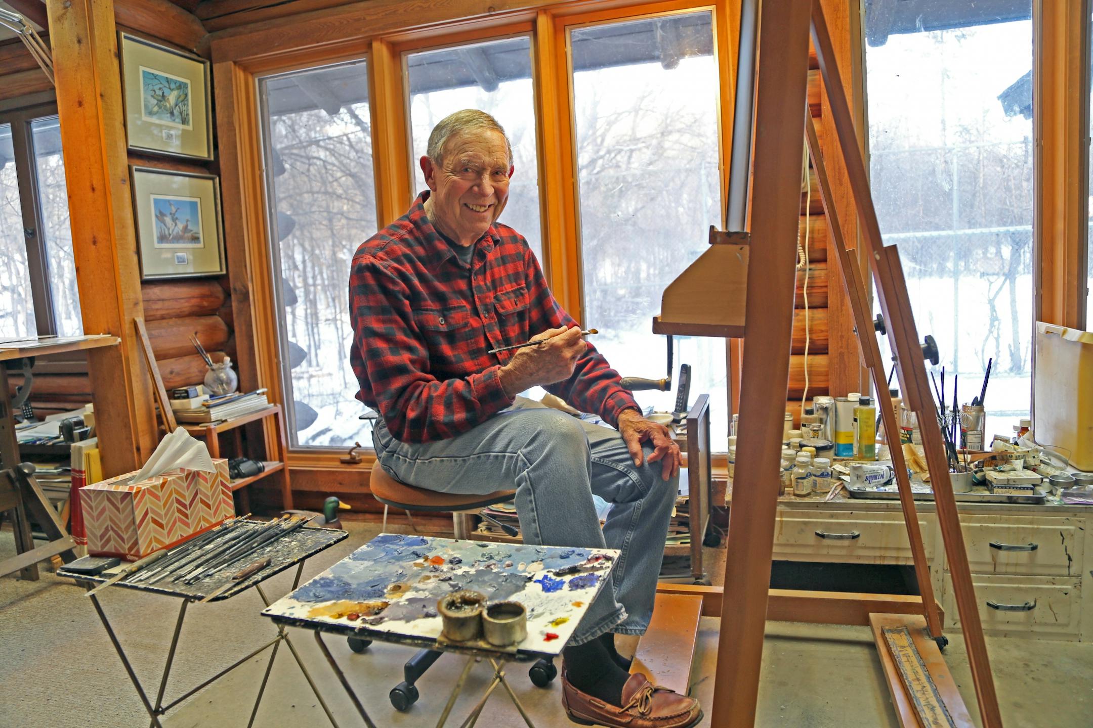 David Maass of Long Lake in the western suburbs has been painting wildlife, ducks particularly, since he was a boy growing up in Rochester. A two time winner of the federal Duck Stamp contest, Maass for the fifth time was just named Ducks Unlimited International Artist of the Year.