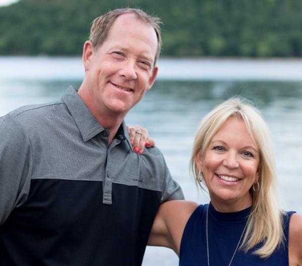 Nashville Predators assistant coach Phil Housley and his wife, Minnesota state senator Karin Housley. (family photo)