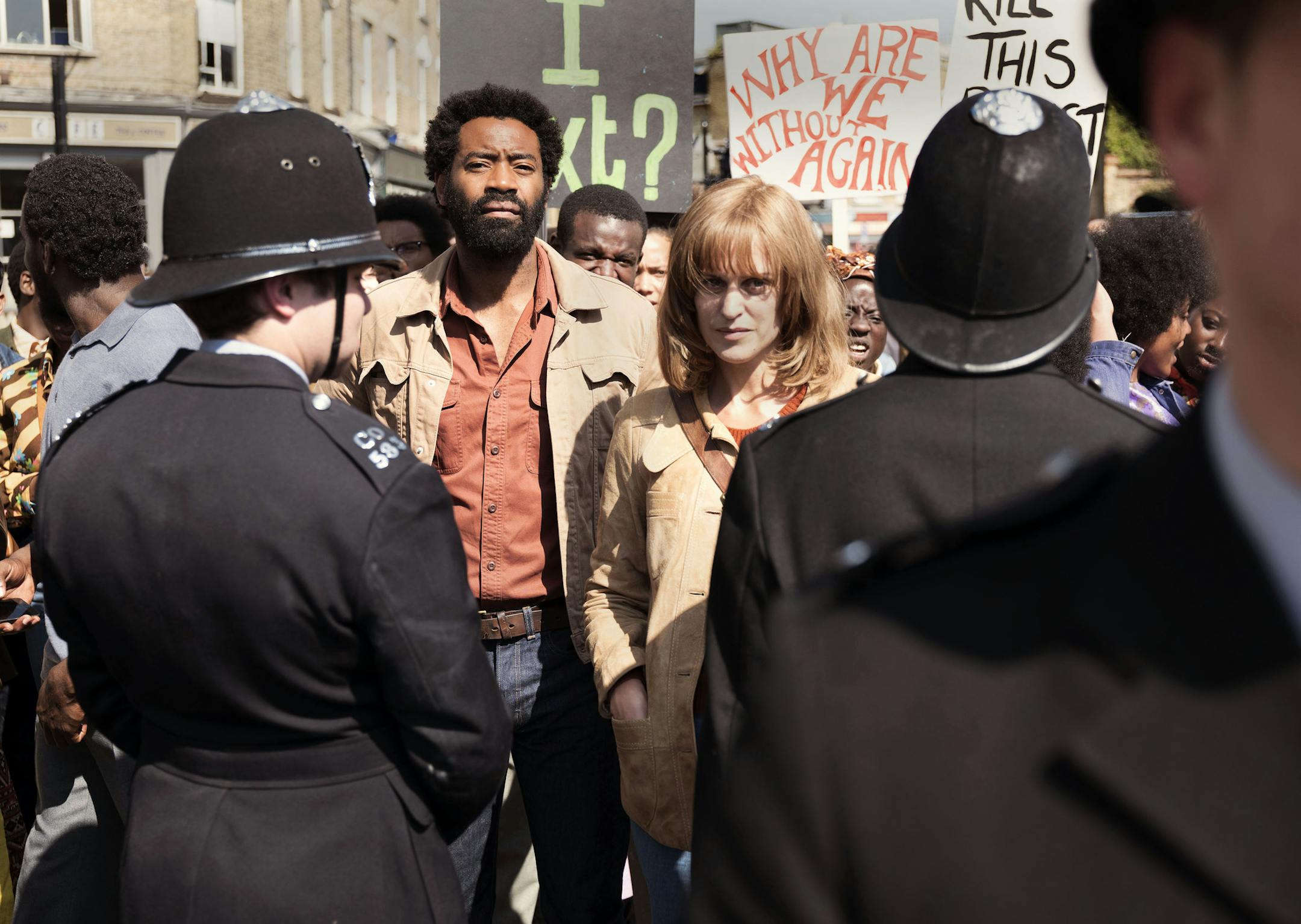 “Guerrilla”: Nicholas Pinnock and Denise Gough star in this Showtime original about black activists in 1970s Britain.