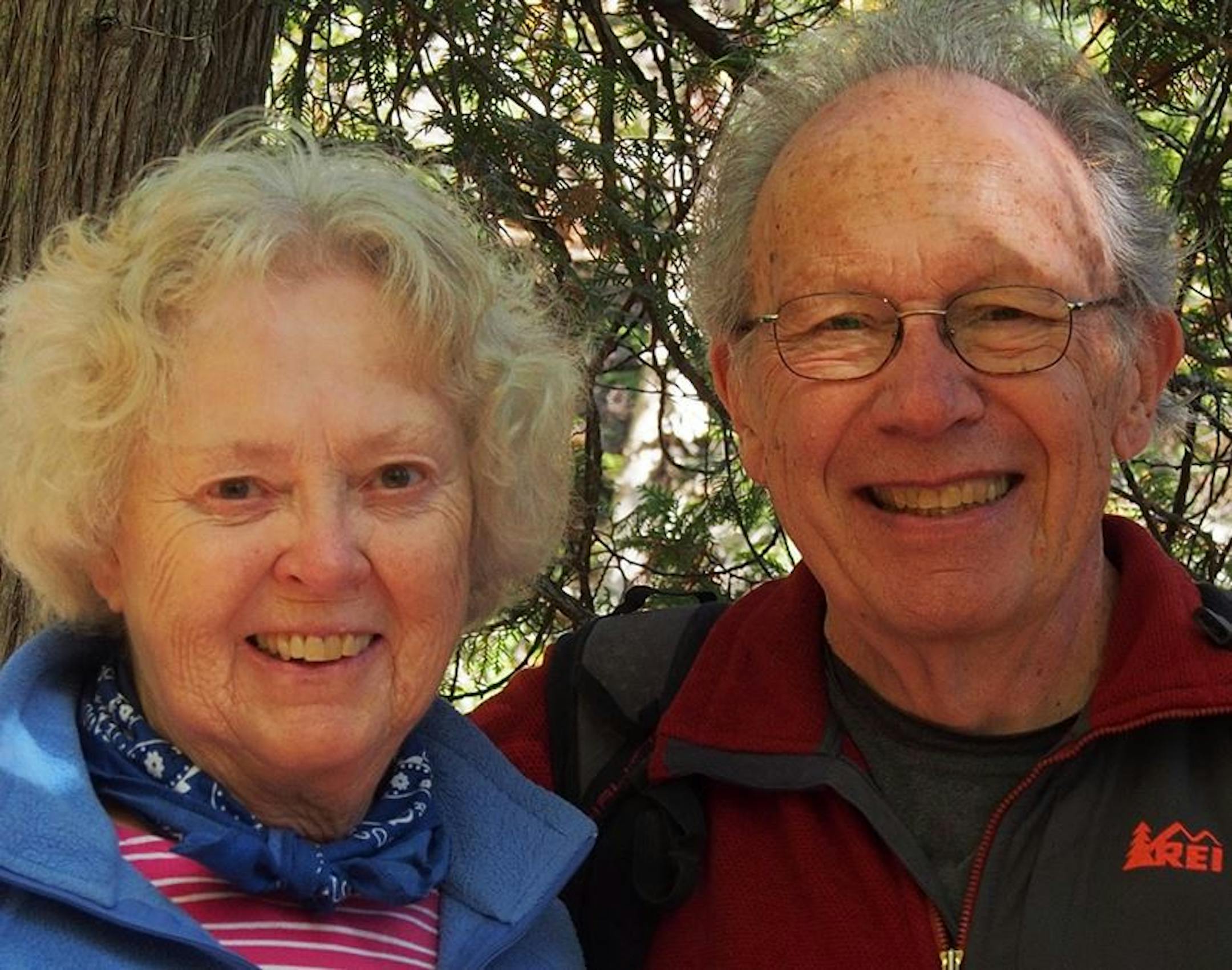 Yvonne and Johnny Palka, at Cascade River State Park in Minnesota in September. Credit: Submitted photo