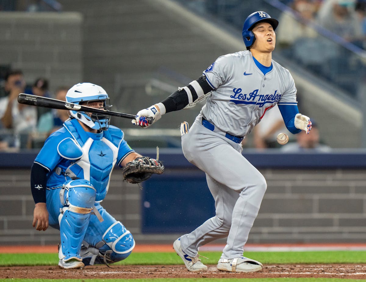 The Dodgers' Shohei Ohtani became the first player elected to start at designated hitter in four consecutive All-Star Games.