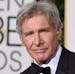 Harrison Ford arrives at the 73rd annual Golden Globe Awards on Sunday, Jan. 10, 2016, at the Beverly Hilton Hotel in Beverly Hills, Calif. (Photo by 