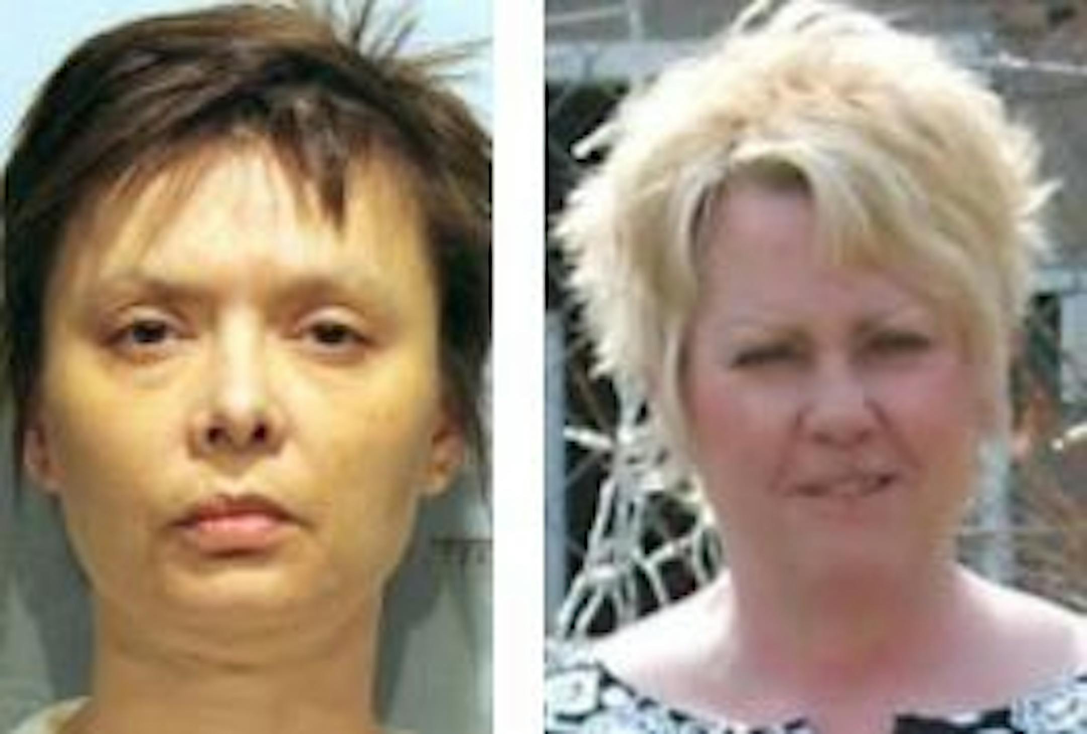 Theresa Katzmark, left, and Donna Estrem.