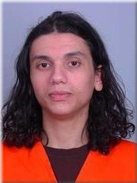 Booking photo for Abdelhamid Al-Madioum, who has been held in Sherburne County jail since March 2023 to await sentencing on federal terrorism support 