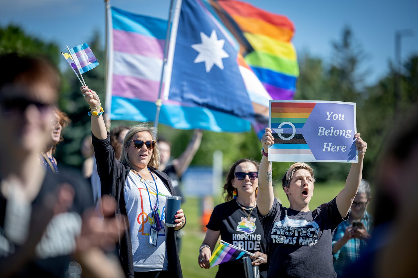 Activists rally on behalf of transgender Hopkins student after alleged  attack