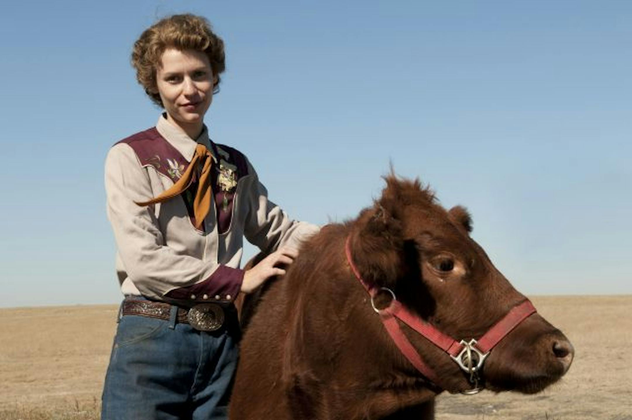 Claire Danes in the title role of the HBO film "Temple Grandin."