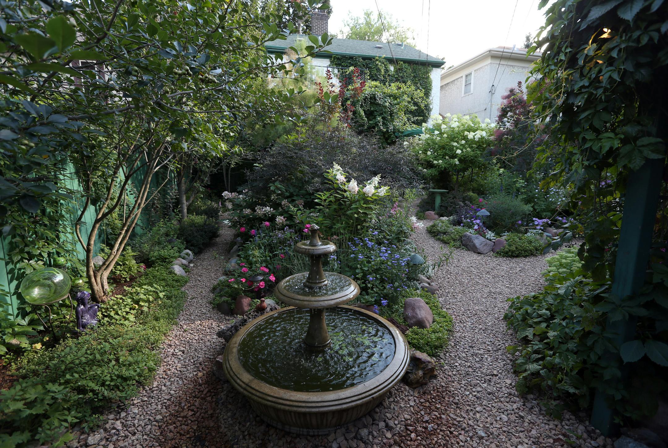 Alice Menge, Dick Sherwood, winners, 2013 beautiful garden - 8/13/13