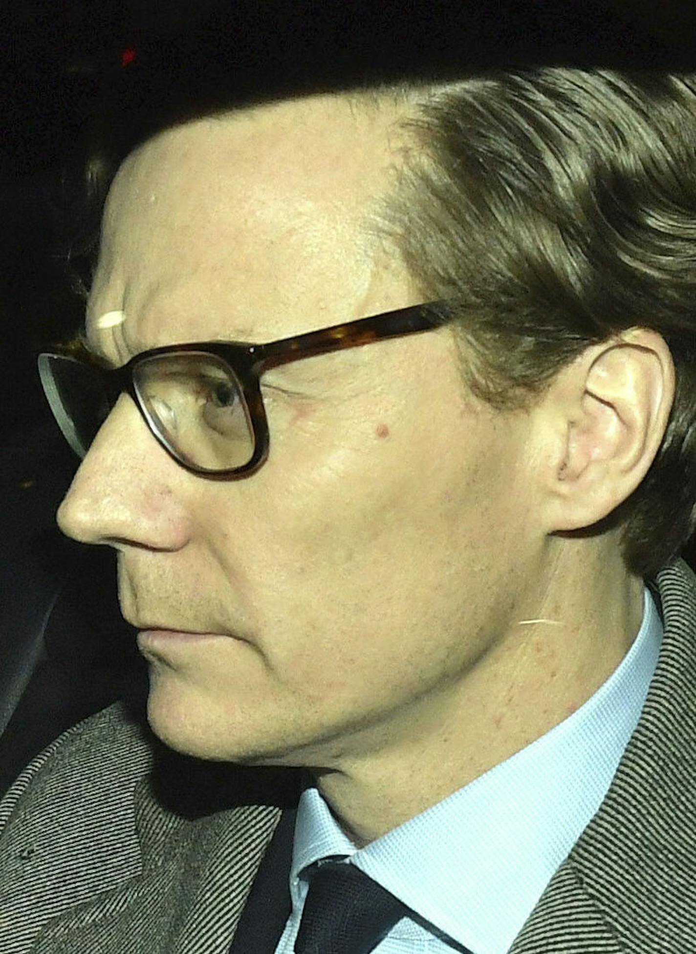 Chief Executive of Cambridge Analytica (CA) Alexander Nix, leaves the offices in central London, Tuesday March 20, 2018. Cambridge Analytica, has been accused of improperly using information from more than 50 million Facebook accounts. It denies wrongdoing. (Dominic Lipinski/PA via AP)