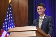 during the 2017 National Student Poets Ceremony at the Library of Congress James Madison Memorial Building on Thursday, Aug. 31, 2017, in Washington. 