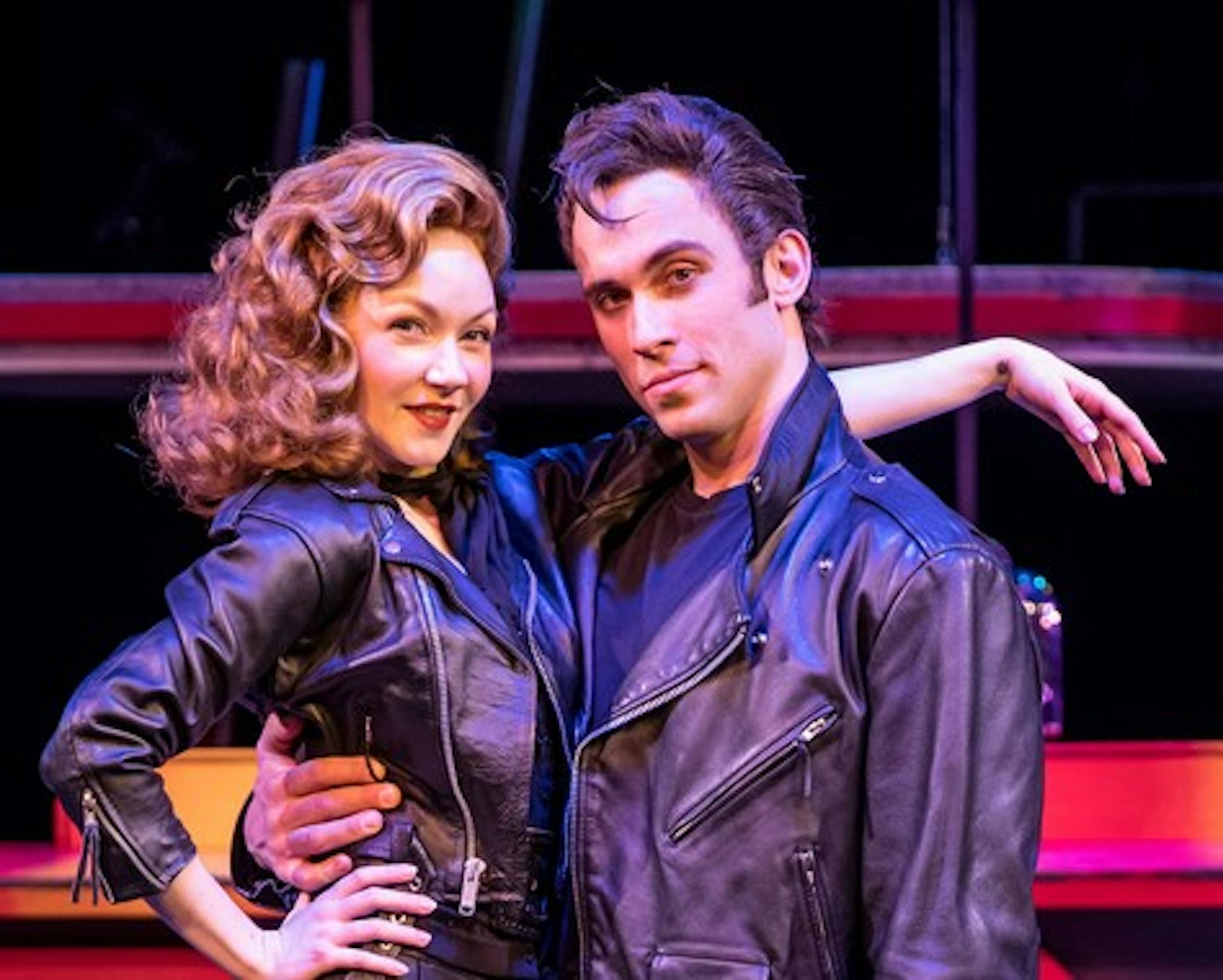 Caroline Innerbichler as Sandy and Aleks Knezevich as Danny in "Grease." Photo by Dan Norman ORG XMIT: MIN1703091353403545