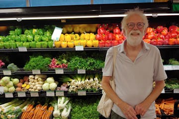 Look for Leo Sanders in the produce aisle of Seward Community Co-op many days a week. He appreciates buying produce from farmers who have a long and l