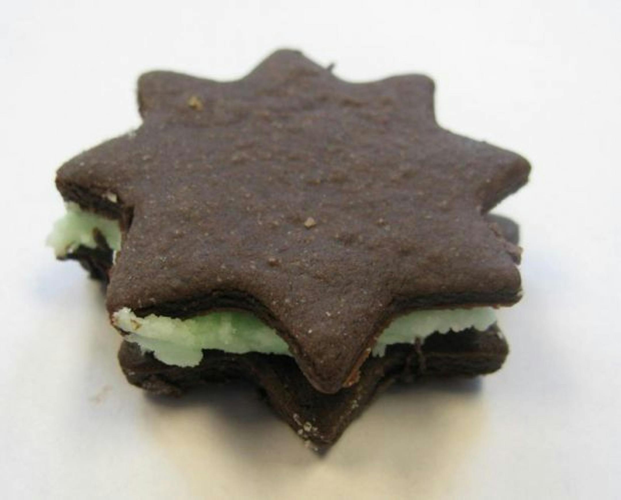 Chocolate mint star from A Piece of Cake