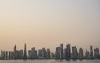 The skyline in Doha, Qatar, in July 2019. MUST CREDIT: Washington Post photo by Salwan Georges ORG XMIT: 142.0.1951072252