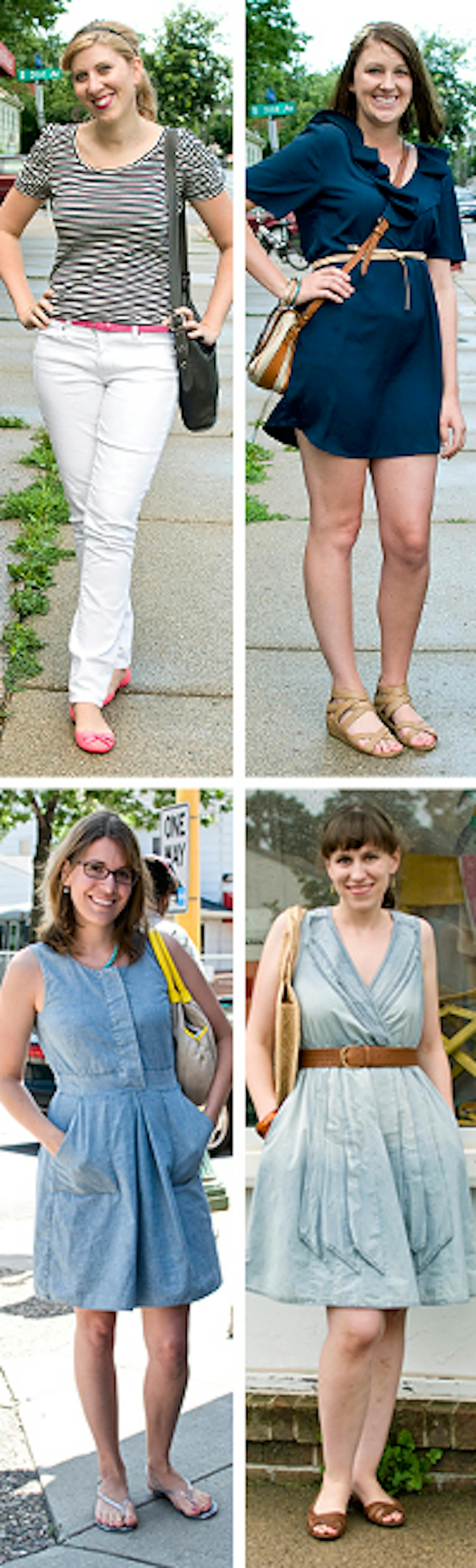 Clockwise from top - Katie Dohman, Sara Wight, Katie Howie, Sarah Middlebrook Lorntson