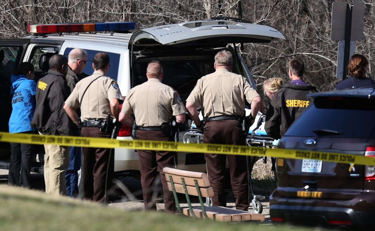 The Hennepin County Sheriff's department along with the Hennepin County Medical examiner brought up a body they that was found near the shore of the Mississippi River