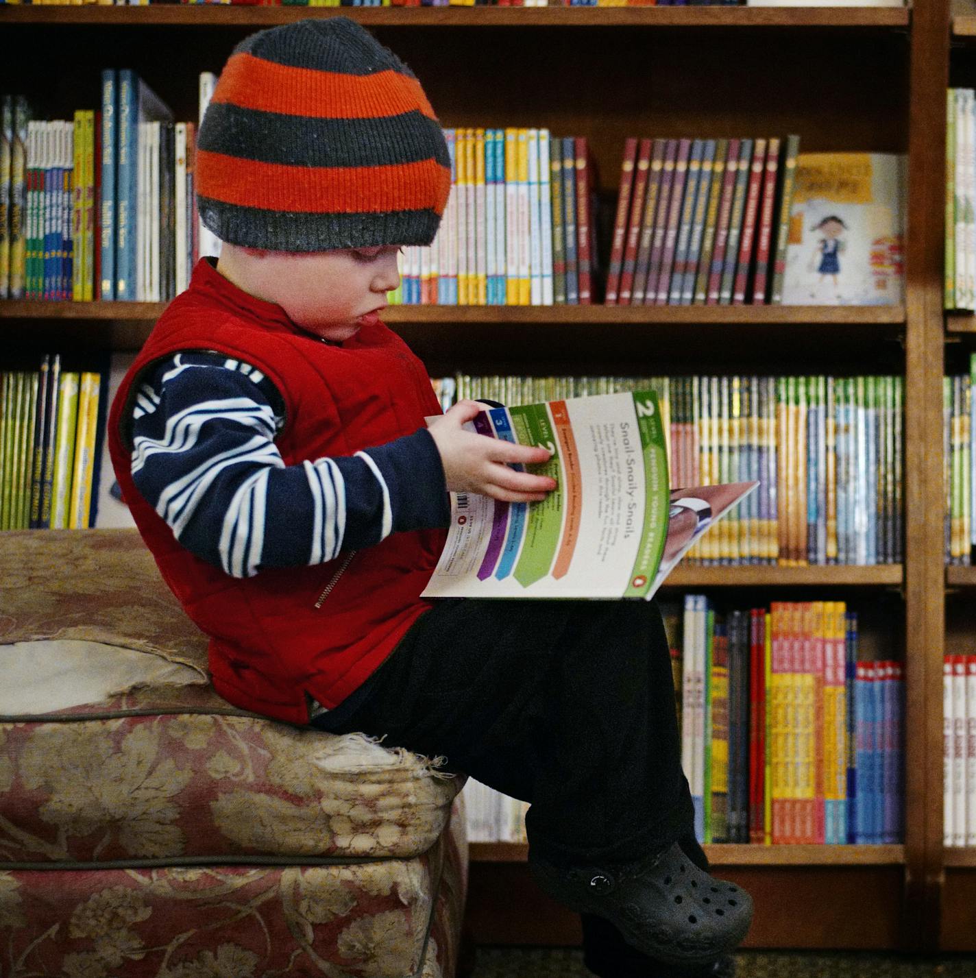 Nikolai Petsan,3, checked out a book about snails which his grandmother, Mary Gleason, was considering buying for him.]Publishers Weekly has named Wild Rumpus in south Minneapolis PW Bookstore of the Year. It is the first time in the awards' 25 year history that a children's bookstore has been given the honor. Richard Tsong-Taatarii&#xef;richard.tsong-taatarii@startribune.com