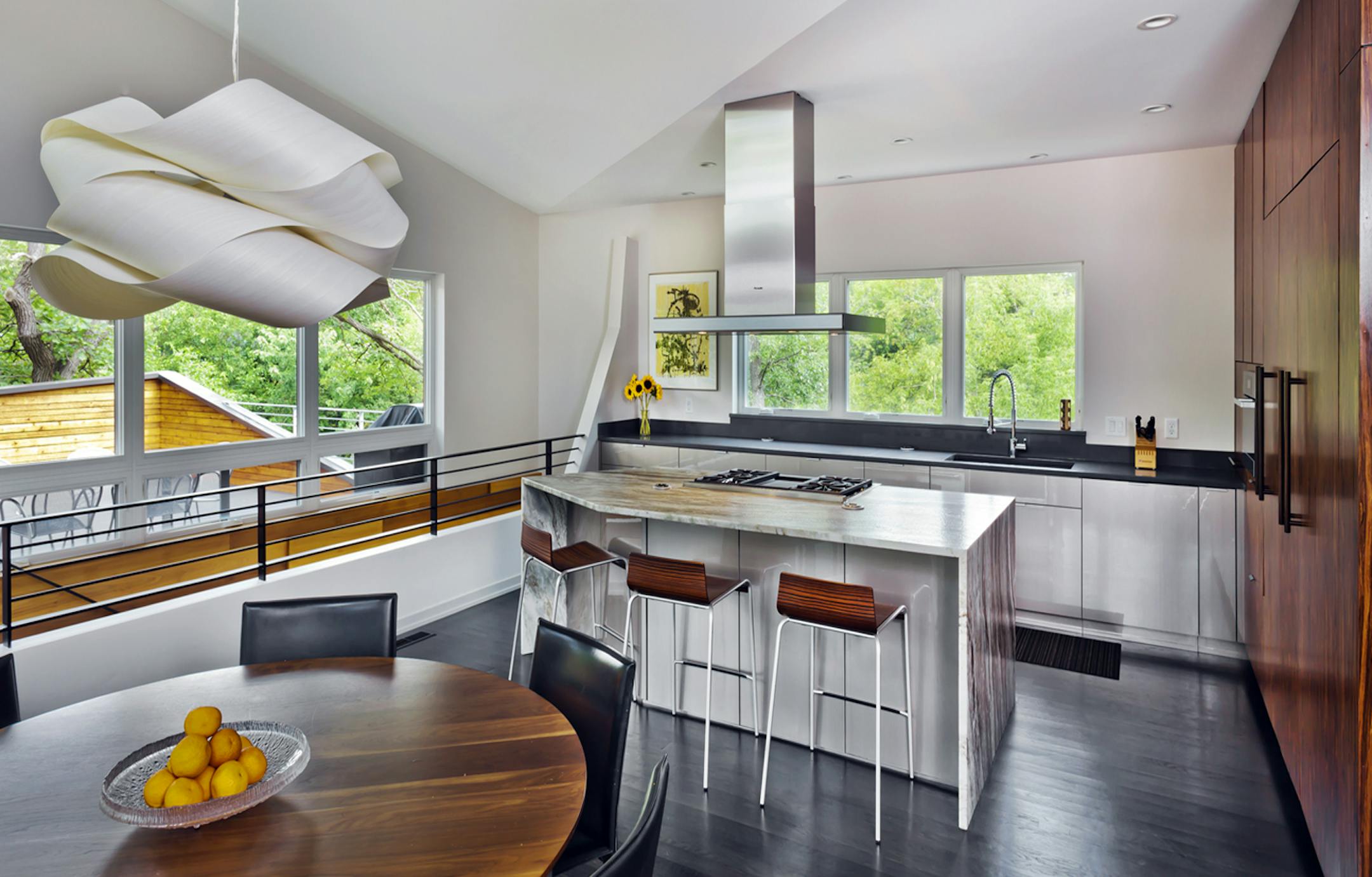 Burnham Road House by RoehrSchmitt Architecture.