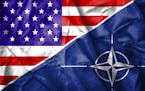 USA and NATO flag iStockphoto.com