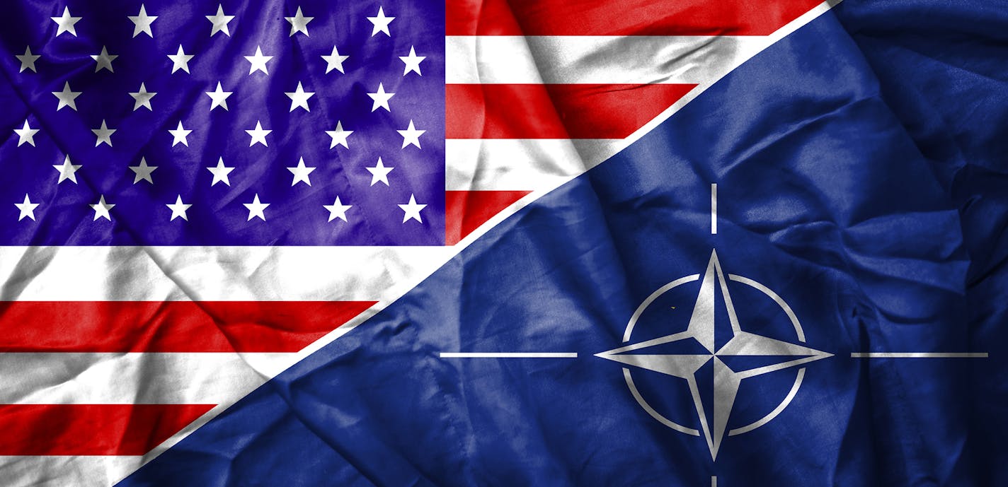 USA and NATO flag iStockphoto.com