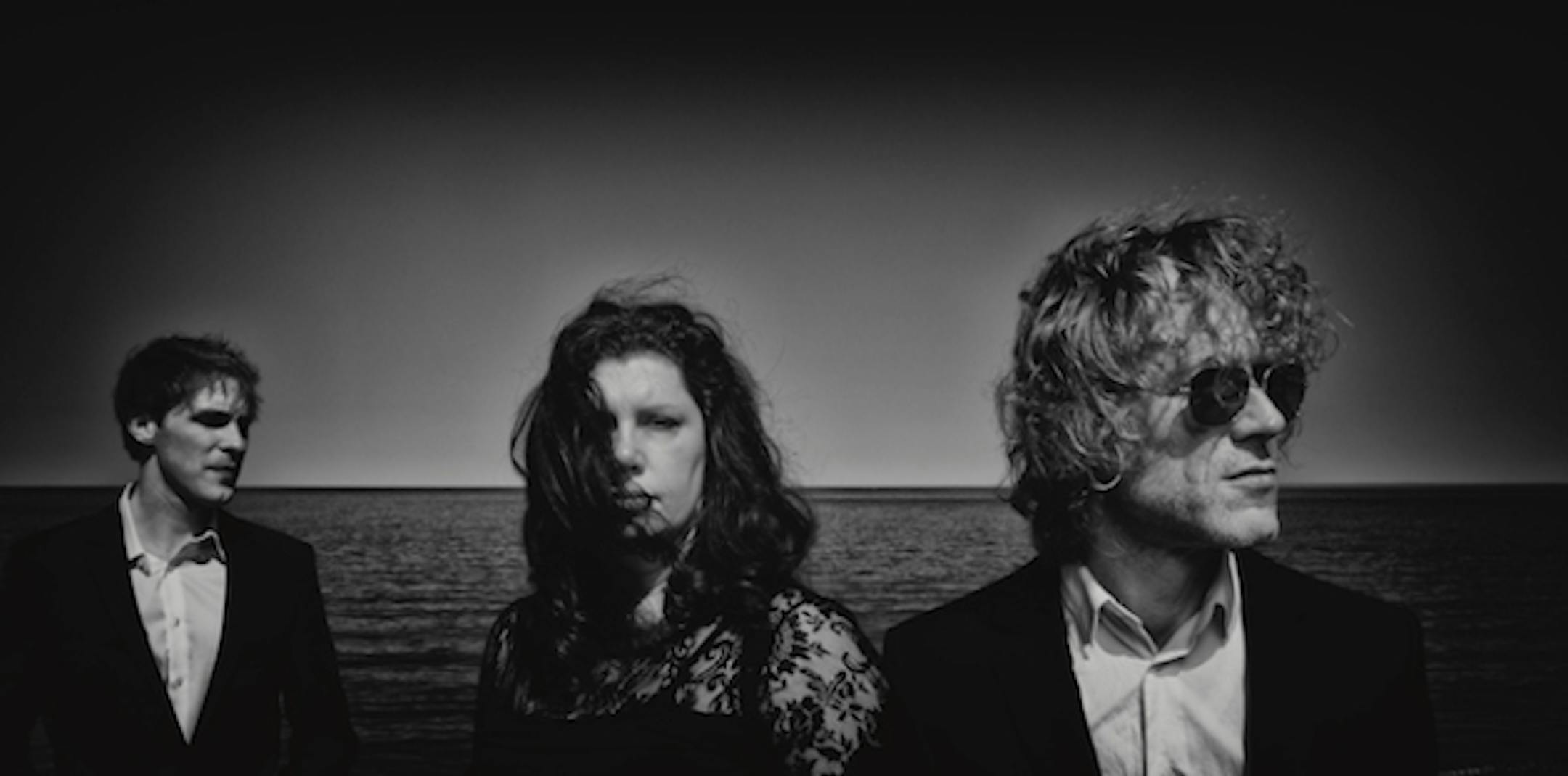 From the shores of Gitchee Gumee: Low's Steve Garrison, Mimi Parker and Alan Sparhawk. / Photo by Zoran Orlic