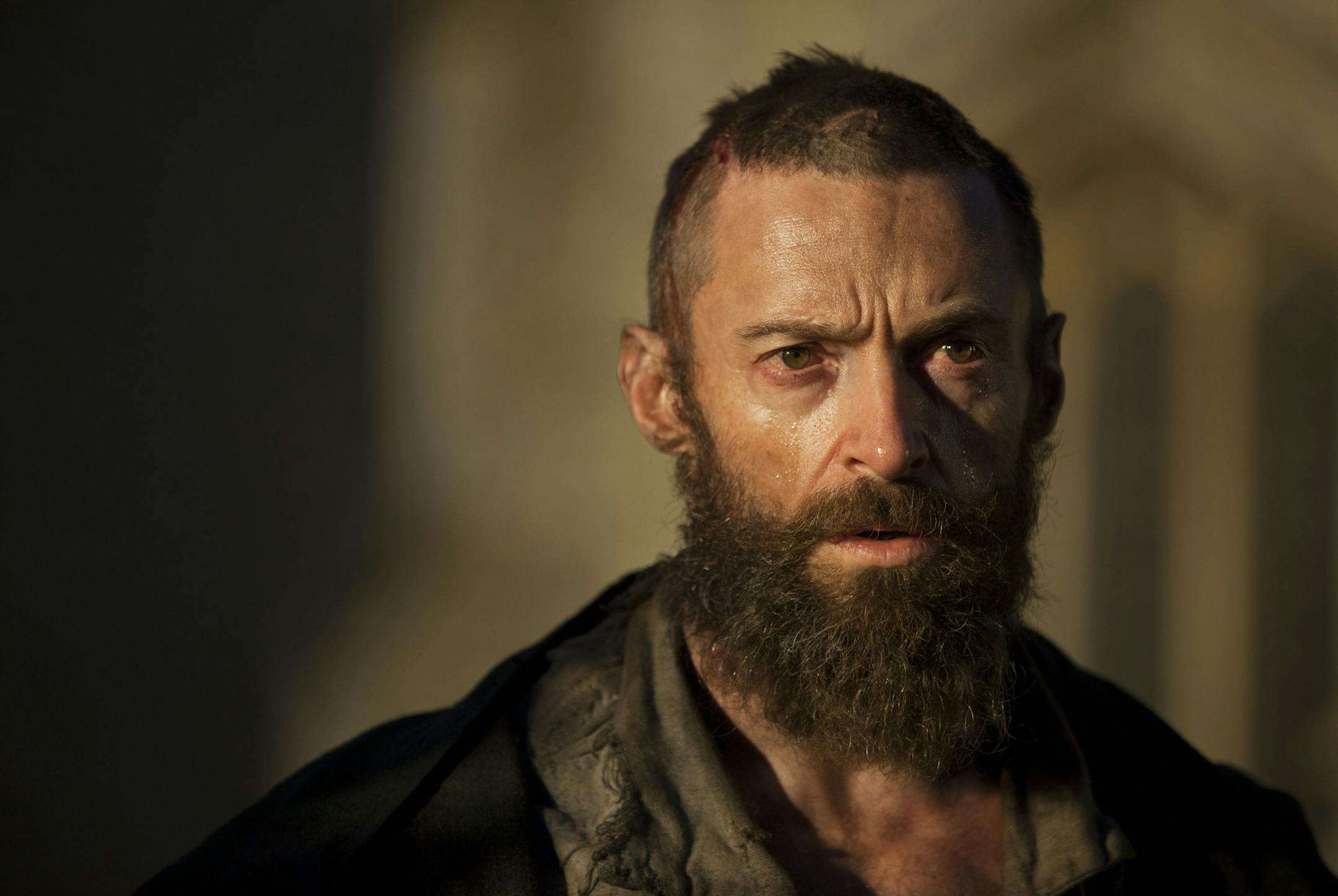 Hugh Jackman in "Les Miserables."