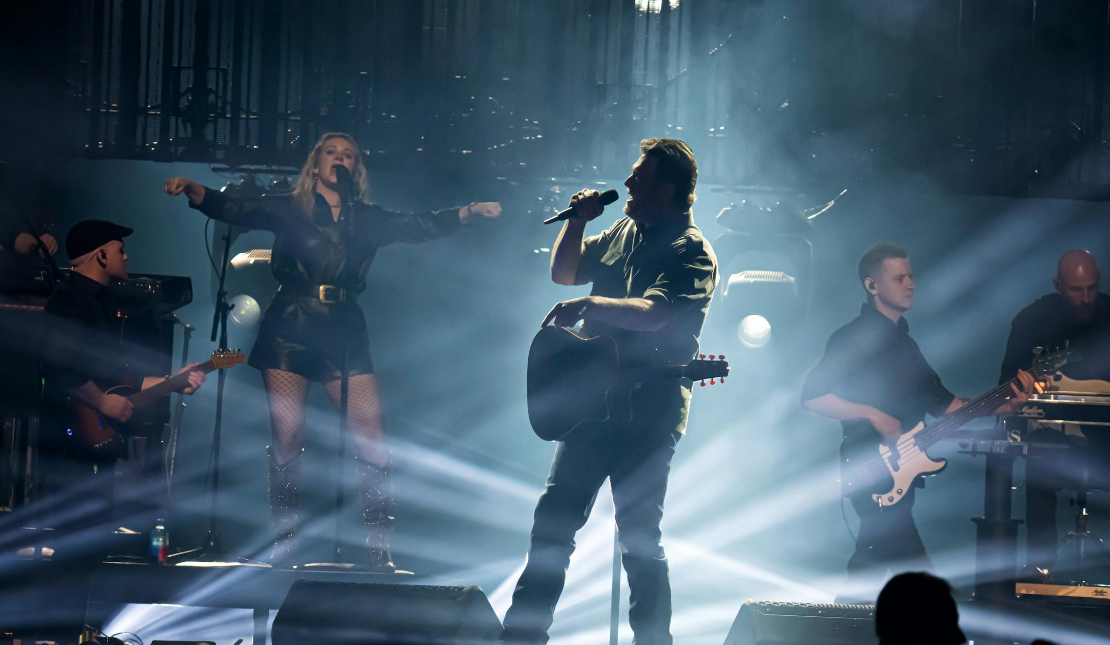Blake Shelton played at Xcel Arena Saturday, Feb. 18, 2023, part of his Back to the Honky Tonk Tour.