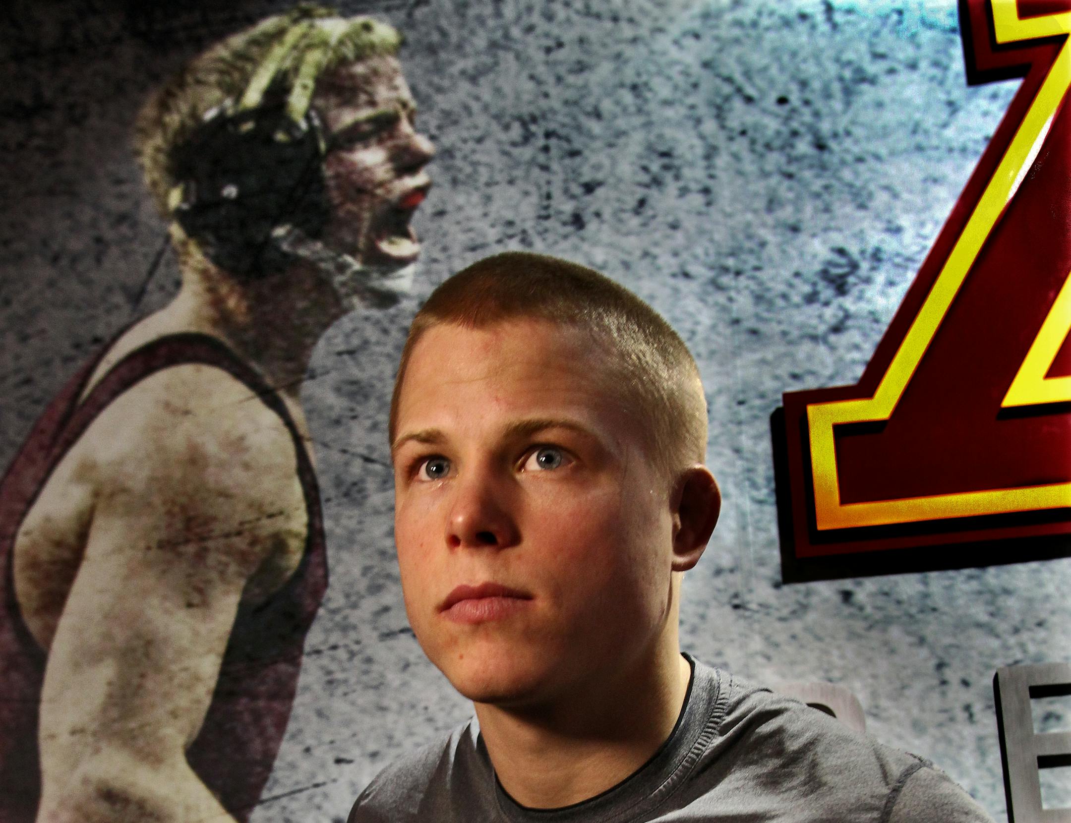 The Gophers' Zach Sanders, the No. 2 seed at 125 pounds, is determined to even the score with top-ranked rival Matt McDonough of Iowa, who has handed Sanders all three of his losses this season.