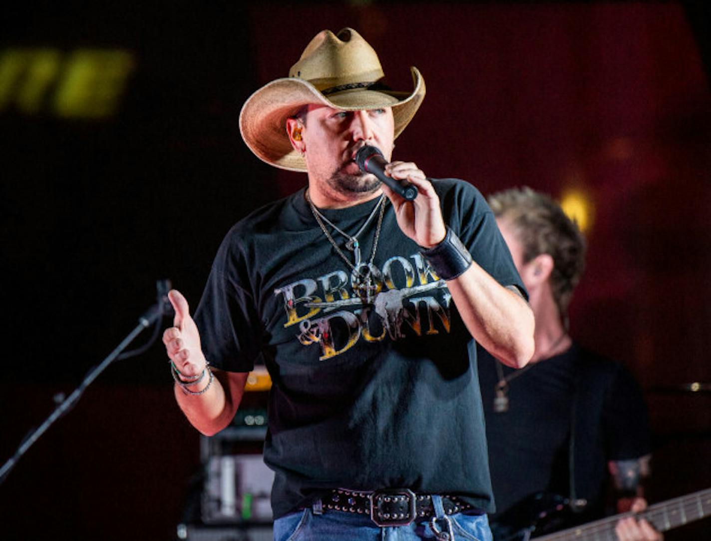 Jason Aldean returned to the road this year and filled several stadiums. / Amy Harris, Invision/AP