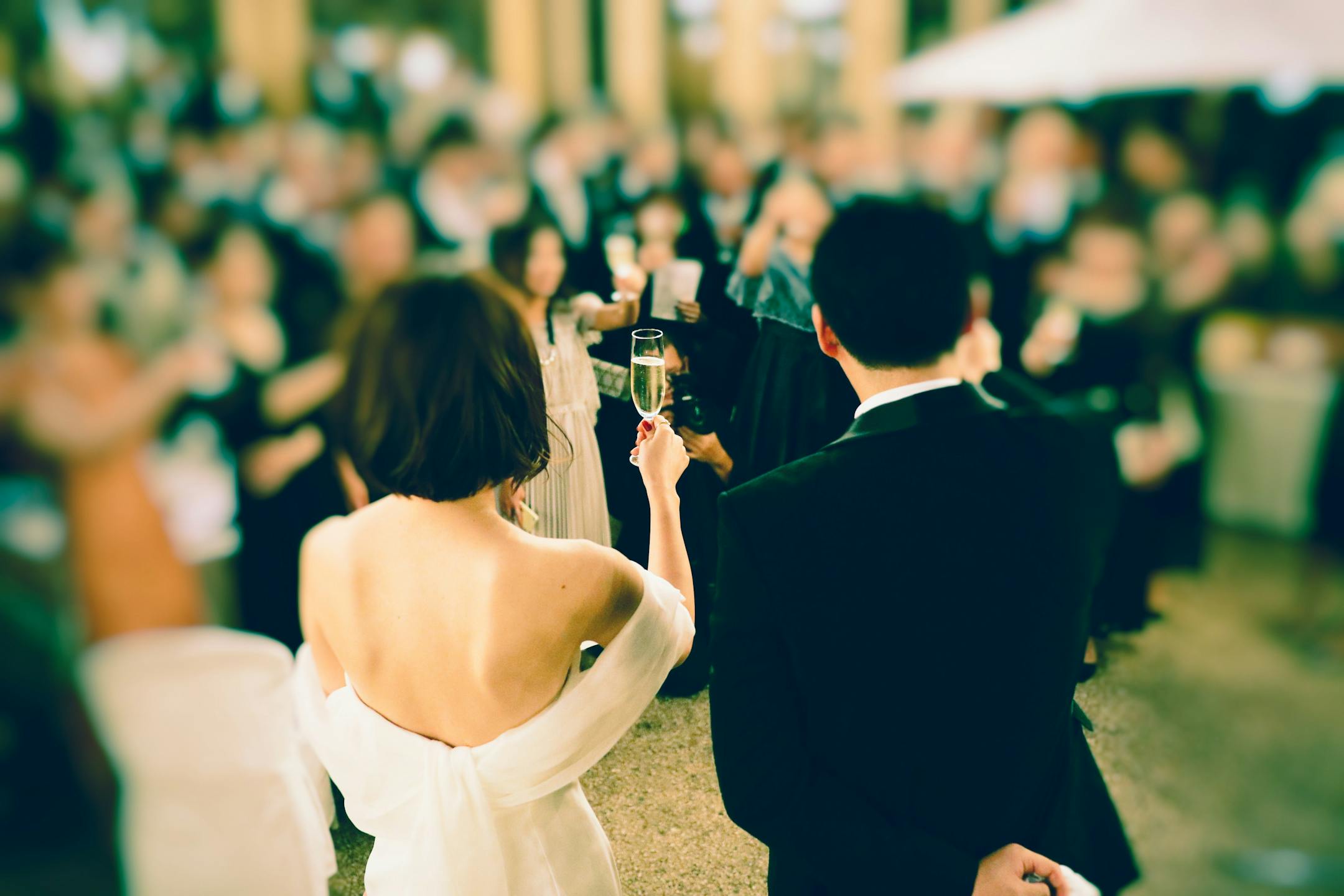 Wedding party in Japan