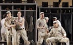The Chicago White Sox players in Minnesota Opera's World premiere of "The Fix."