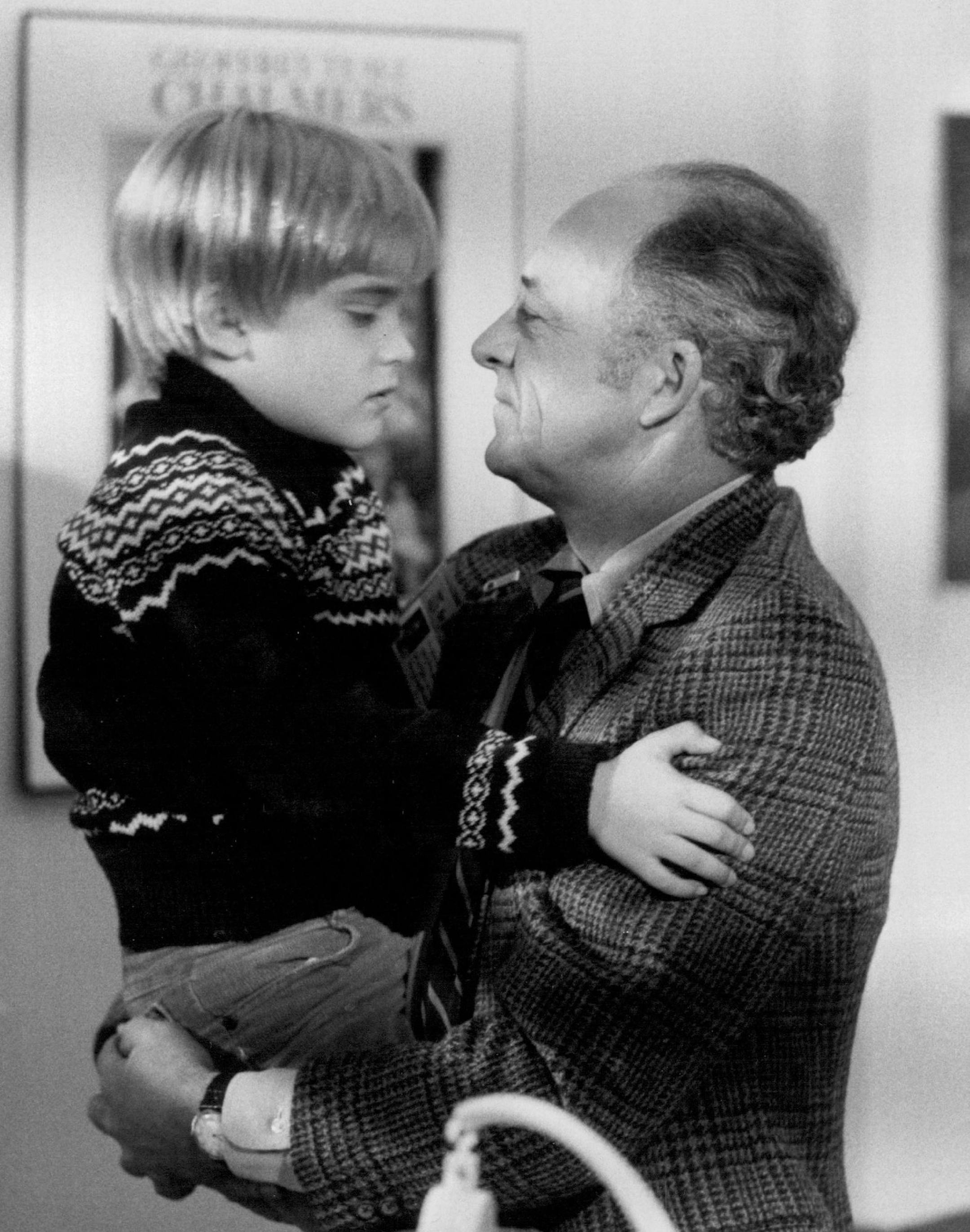 November 11, 1983 Clings To Son -- Dr. Donald Westphall (series star Ed Flanders) rejects all suggestions that he put his 10-year-old autistic son, Tommy (Chad Allen), in an institution for special care, in "All About Eve," on NBC-TV's “St. Elsewhere” Wednesday, Dec. 14 (10-11 p.m. NYT). December 11, 1983