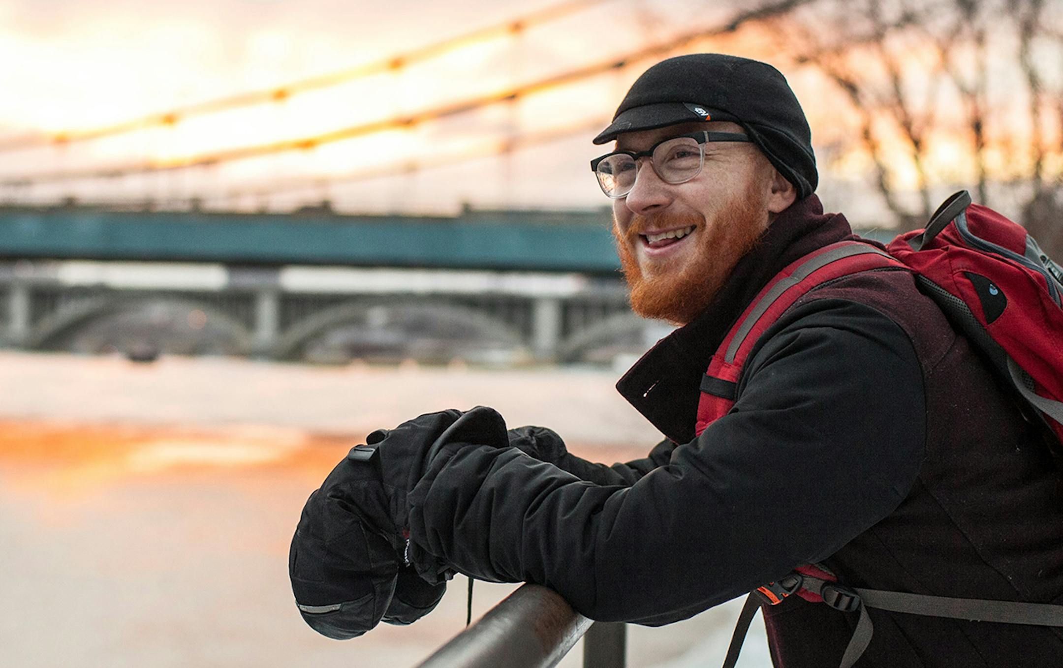 Patrick Stephenson, organizer of 30 Days of Biking.