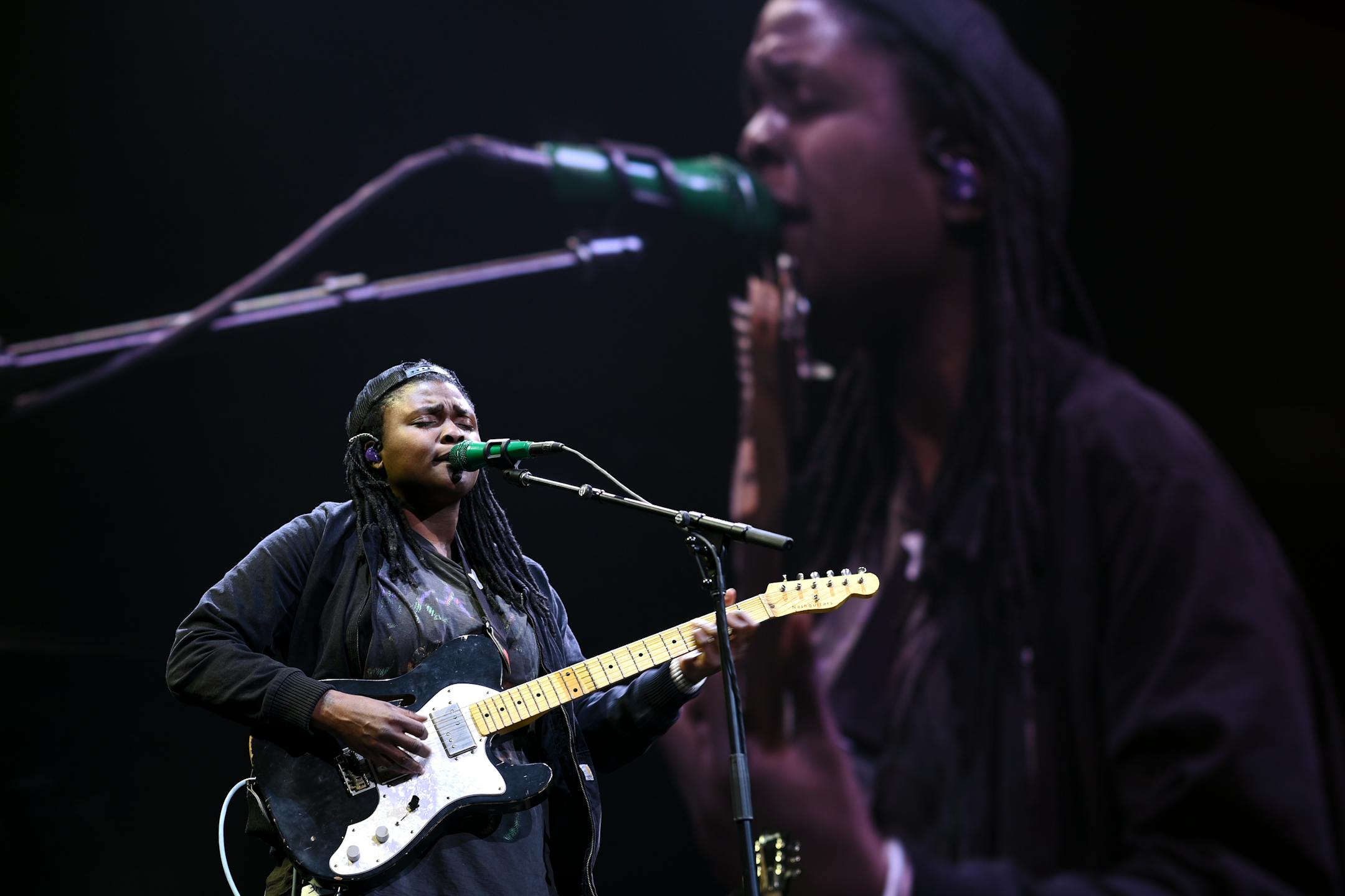 Joy Oladukon performs at Xcel Energy Center.