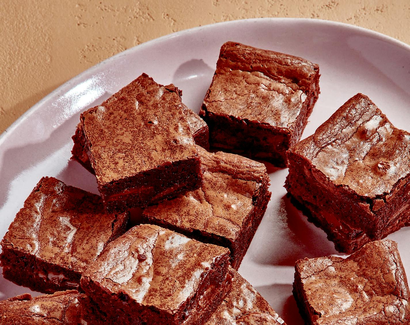 Malted "Forever" Brownies."