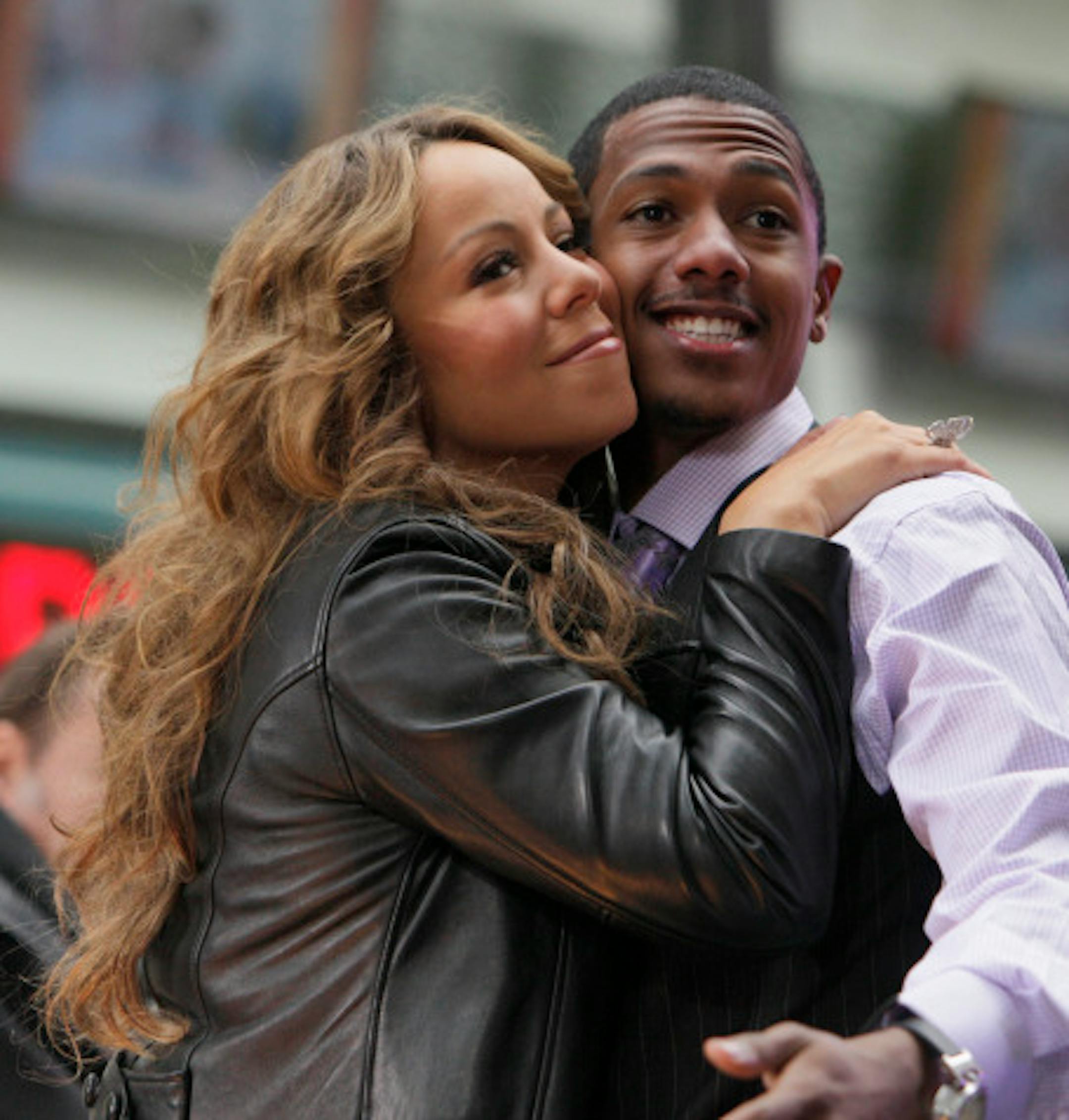 Mariah and Nick: Parents-to-be? Credit: 2009 AP file