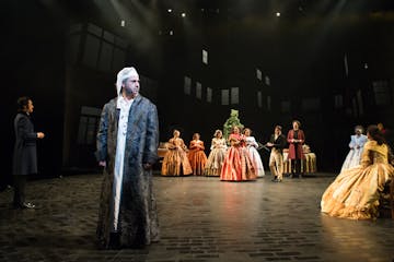 Matthew Saldivar in “A Christmas Carol” at the Guthrie Theater.