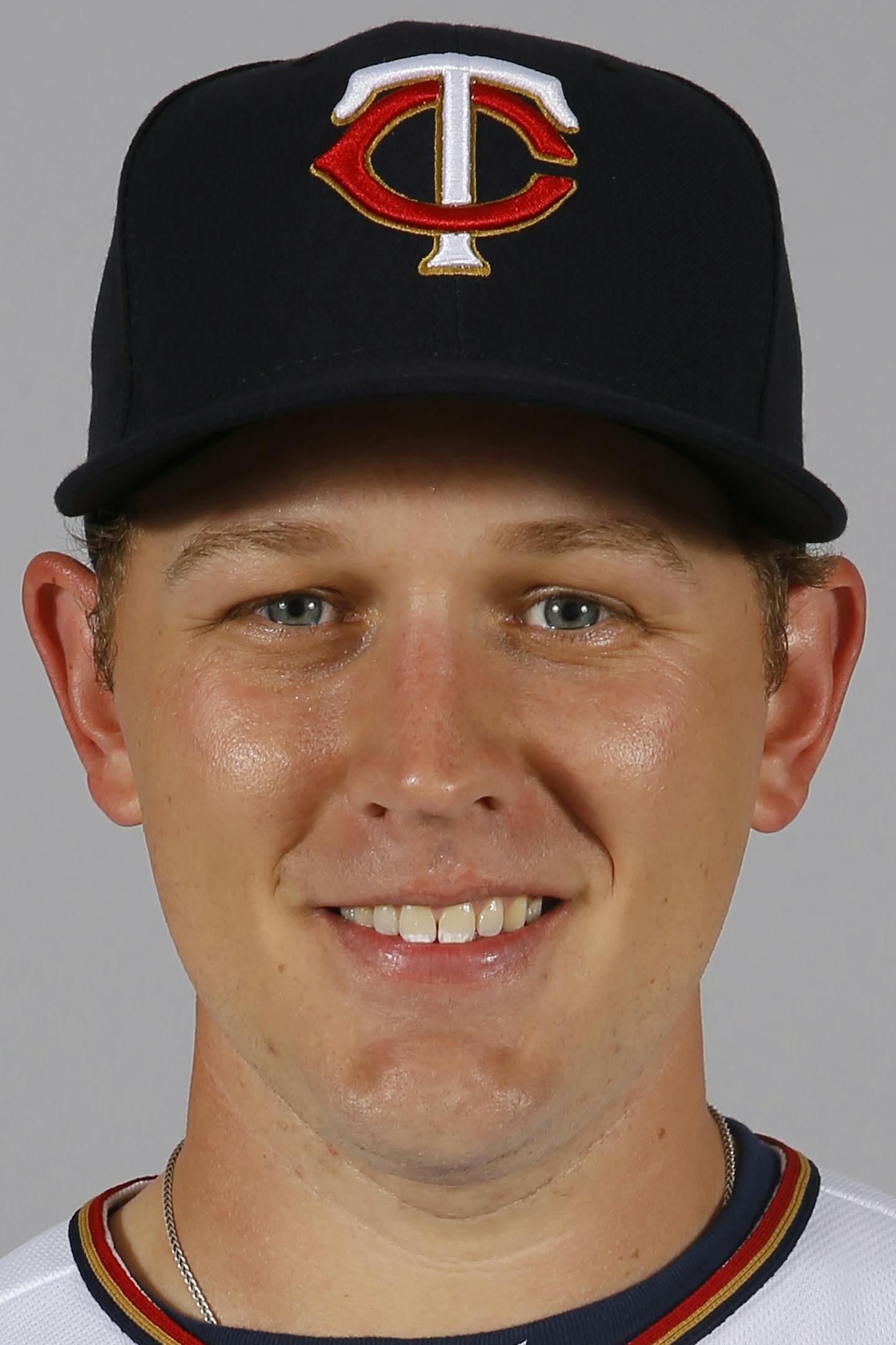 This is a 2016 photo of pitcher Tyler Duffey of the Minnesota Twins baseball team. This image reflects the 2016 active roster as of March 1, 2016, when this image was taken. (AP Photo/Patrick Semansky) ORG XMIT: OTK