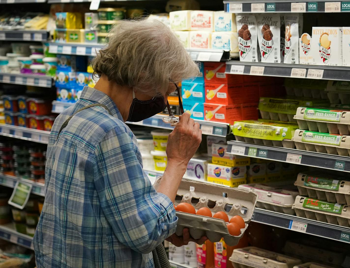 Other changes during the coronavirus pandemic at the co-op include requiring masks for workers and shoppers alike.