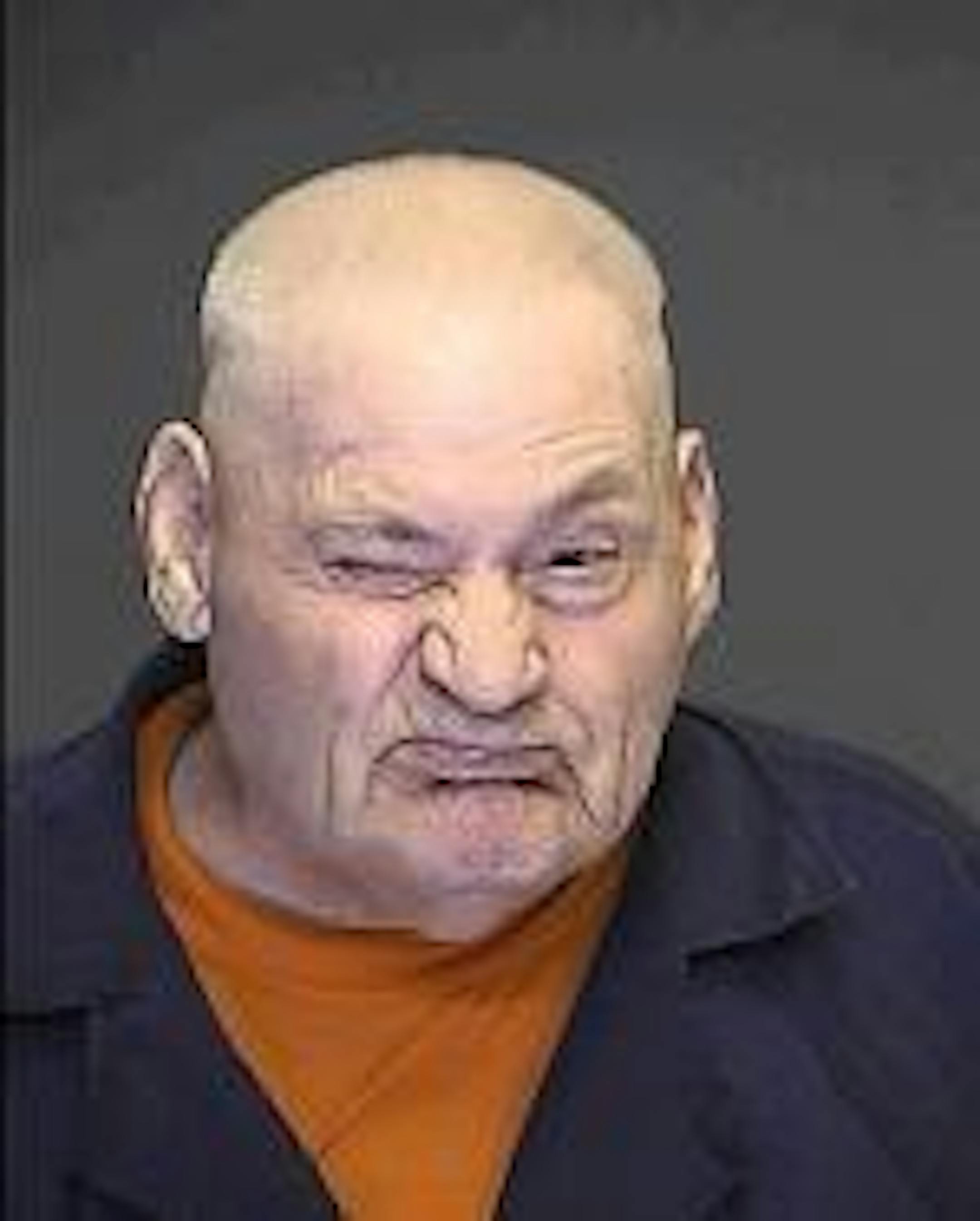 Delbert Huber, 81, was charged Tuesday with killing Timothy Larson, of Albertville, because he thought the victim had stolen $50 and farm parts.