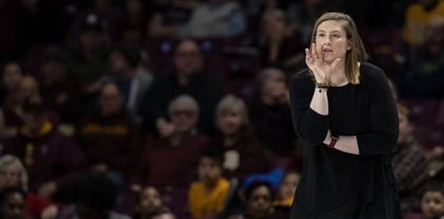 Gophers coach Lindsay Whalen