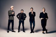 Rob Thomas, second from right, and Matchbox Twenty will perform the second Friday night of the 2024 Minnesota State Fair.