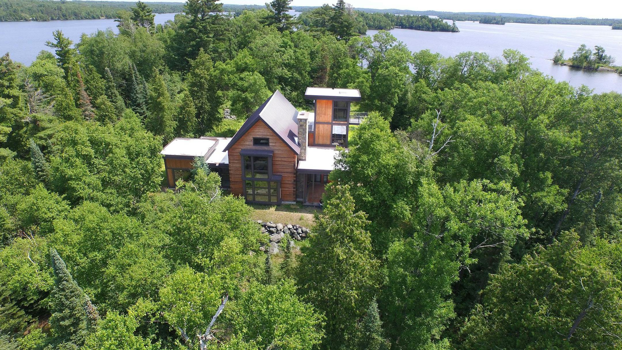 Homegazing - Own a$1.495 million home on private Eagle Island in the middle of Lake Vermilion.