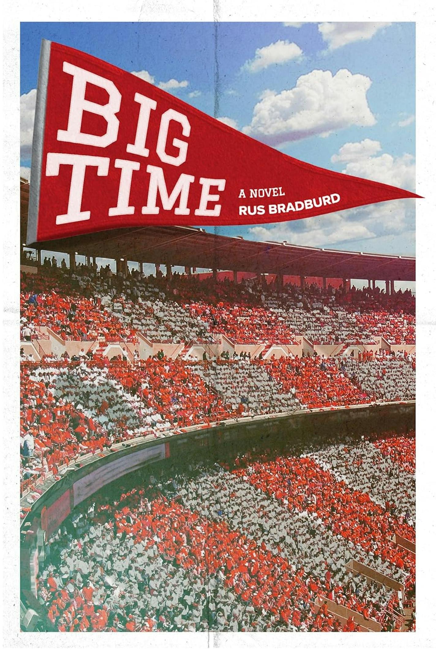 Big Time cover is an image from a college football game