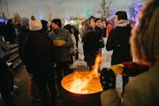 Partygoers gather in the chill for the Great Northern festival in 2023. This year's fest features plenty of big, buzzy events, as well as quieter offe