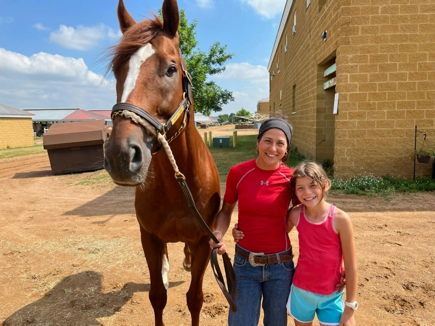 Arkansas family, and prized horse, in happy residence at Canterbury Park