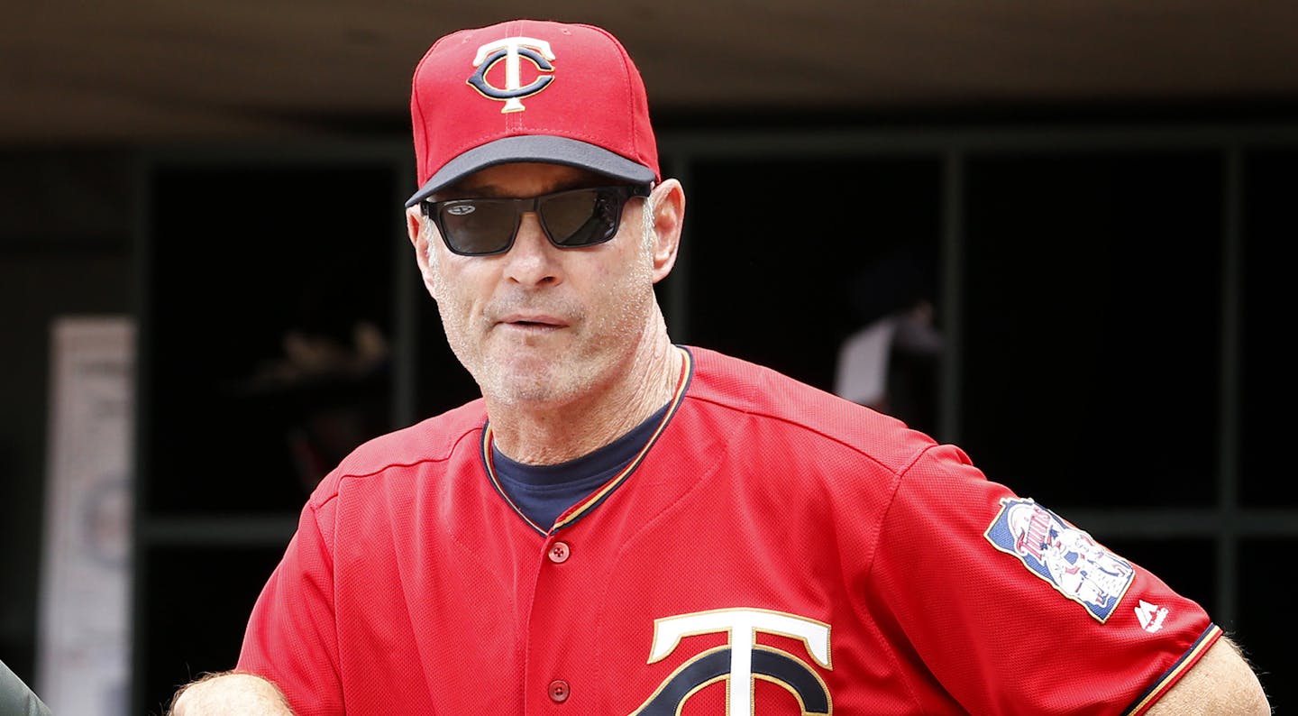 Minnesota Twins manager Paul Molitor. ] CARLOS GONZALEZ cgonzalez@startribune.com - April 17, 2016, Minneapolis, MN, Target Field, MLB, Minnesota Twins vs. Los Angeles Anaheim Angels