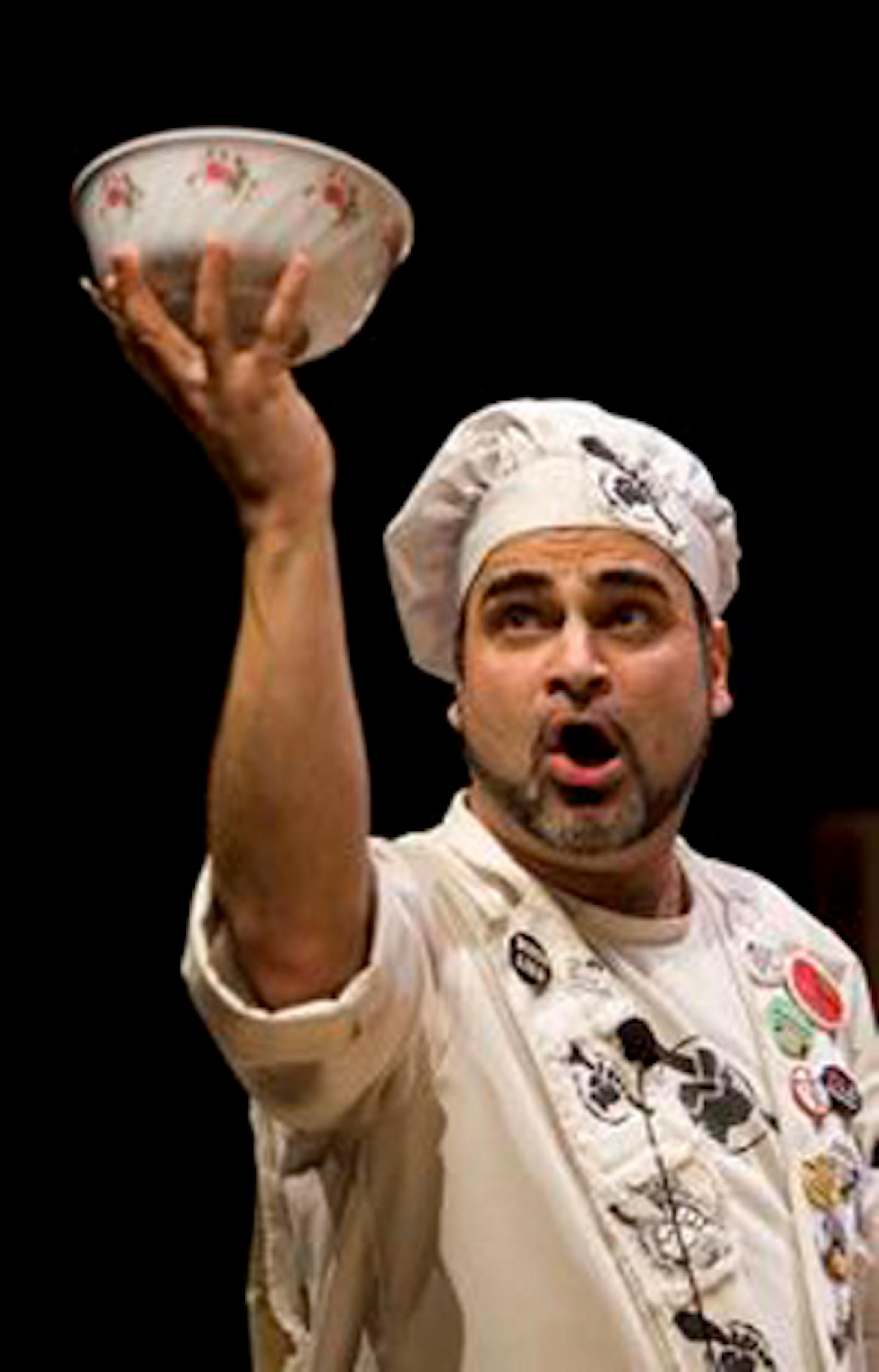 Robert Karimi in "The Cooking Show"
