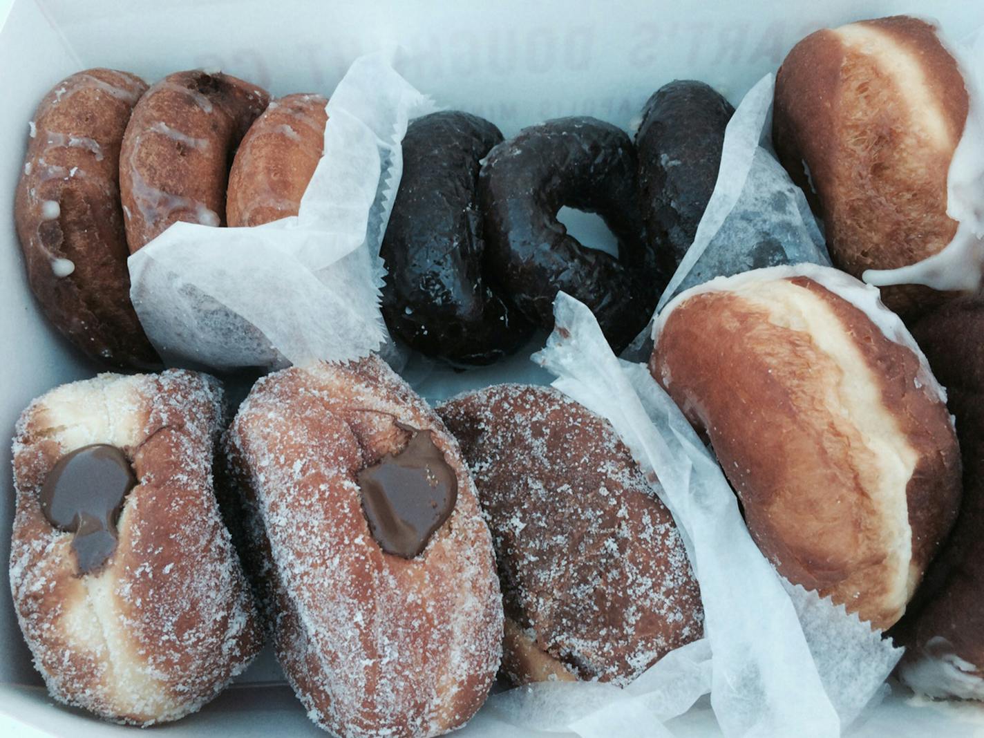 Doughnuts from Bogart's.